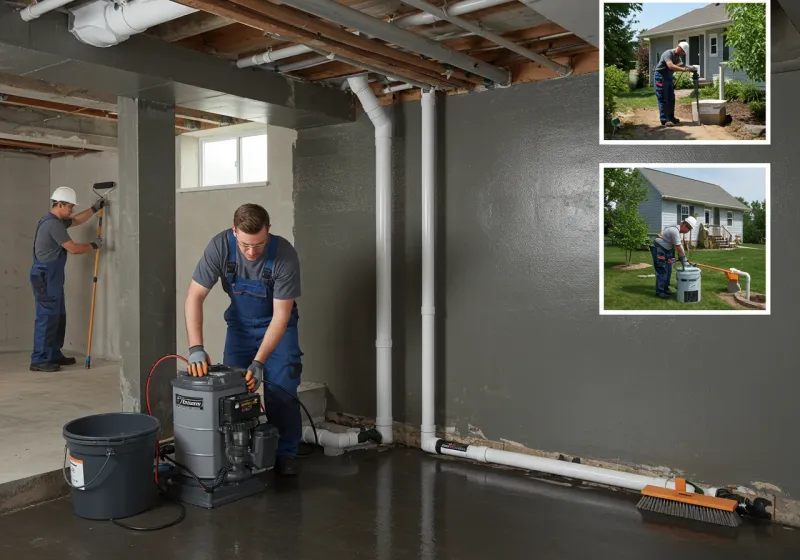 Basement Waterproofing and Flood Prevention process in Clay County, IN